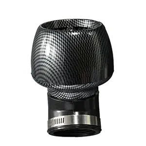 Carbon Fiber K+N 48 mm Air Filter for 140cc 150cc 160cc Pit Dirt Bike Scooter, Standard Size