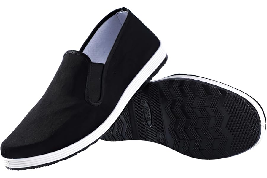 JIJIe Chinese Traditional Martial Arts Shoes Tai Chi, Qi Gong, Kung Fu, and Wing Chun Unisex