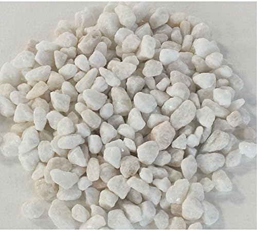Unipac Aquarium White Coloured Gravel Substrate Stones 2KG