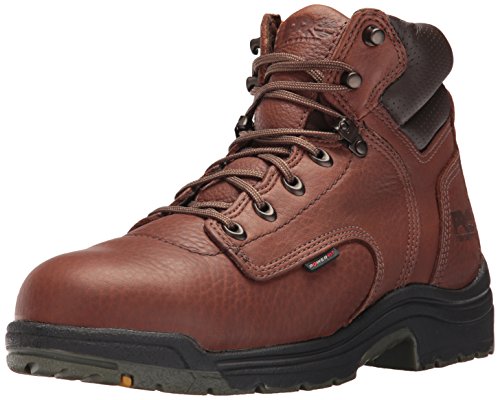 Timberland Pro Mens in Titan Al Shoe, UK, Dark Brown
