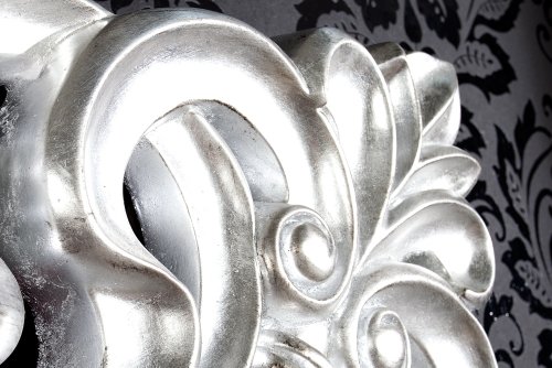 Riesiger Barock Spiegel VENICE silber antik 90x180cm - 7