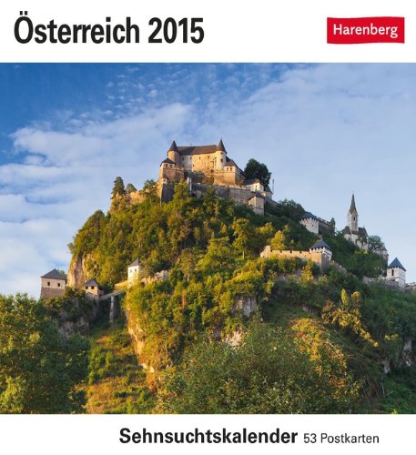 Österreich Sehnsuchtskalender 2015: Sehnsuchtskalender, 53 Postkarten