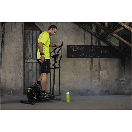 Fitkraft Tornado FTKTORMTOR Crosstrainer Ellipsentrainer mit Computer und Pulsmessung Schwarz - 15