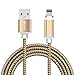 Produktbild Android geflochtene magnetische Kabel Micro USB 2.0 für Samsung Galaxy S7 / S7edge (2M, Gold)
