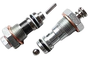 Milageto Accesorios para transpaletas hidráulicas para carretes de válvulas Kit de reparación de carretillas Elevadoras con Anillo de Sellado Componentes de