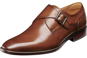 Florsheim Sorrento Plain Toe Single Monk Strap Mens Slip On