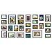 Produktbild Voilamart Bilderrahmen,26er Set Fotorahmen mit Kunststoff Bildabdeckung Foto Collage Wandbefestigung Familienfotorahmen hängende Anzeige Wanddekoration,Verschiedene Größe,Schwarz