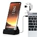 Produktbild Ladegerät Ständer für SAMSUNG S9, Shage USB Typ-C Desktop Ständer Ladegerät Dock Cradle Lade Sync Dock für SAMSUNG S9 (Schwarz)