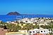 Produktbild Poster-Bild 50 x 30 cm: "Lobos Island and Corralejo in Fuerteventura, Spain", Bild auf Poster