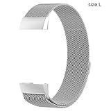 Ohwens Für Mesh Milanese Loop, Smart Watch Band Strap, Armband, Uhrenarmband, Schnellverschluss-Uhrenarmbänder, Edelstahl Metall Schließe Einstellbar Durable Ersatz Armband Für Männer Frauen