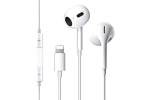 TIC SIOGC Ecouteurs pour iPhone [Certifié MFI] Casque antibruit filaires stéréo HiFi avec Micro et contrôle du Volume intégrés,Écouteur Compatible avec iPhone 14/14ProMax/13/13Pro/12/11/11Pro/X/XS/XR/XS Max/7/8