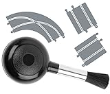 Reusable y de larga duración DURAGADGET Bomba Limpiador para Piezas/Pistas De Scalextric Compact/Scalextric Original - con Brocha Incorporada