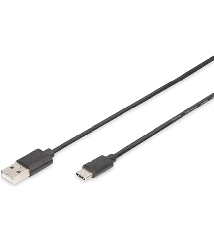 Geflochtenes USB-C Ladekabel - 2 M, 20AWG, Schnelles Laden Bis 3A+, Schwarz