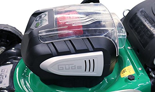 Güde Trike Akku Rasenmäher 405/40-3.0 S ** 3,0 Ah ** Stahldeck inkl. Akku u. Schnellladegerät - 3