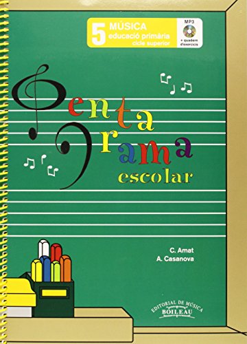 Pentagrama Escolar 5Català (Llibre + CD + Quadern d'exercicis): Educació Primària Cicle Superior: 1