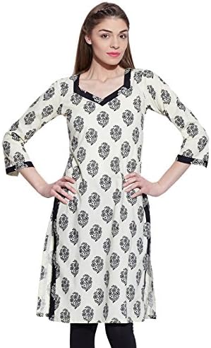 Women Cotton Indian Kurti Tunic Top Long Ethnic Blouse Kurta Gift for Her