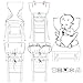 My Little Seat Infant Travel High Chair, Coco Snow, 6 Months Kids, Infant, Child, Baby Products