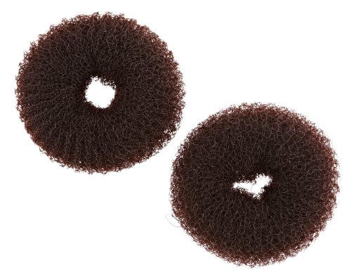 71217D DENMAN 2PC BROWN MINI BUN RINGS