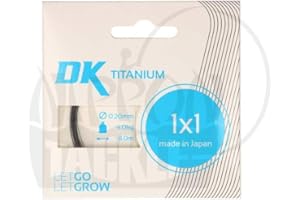 ‎DEKA DEKA Titanium 1x1***High-End Titanvorfach aus Japan***Keine lästigen Knicke und Kräusel wie beim Stahlvorfach mehr***