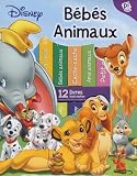 Image de Ma première bibliothèque bébés animaux de Disney : Coffret de 12 livres tout-carton