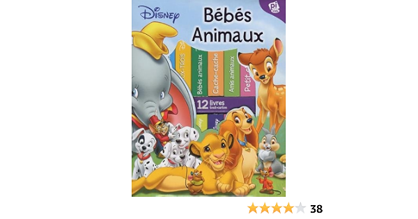 Disney Bebes Animaux Ma Premiere Bibliotheque Coffret De 12 Livres Tout Carton Amazon Co Uk Collectif Books