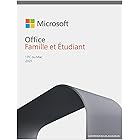 Microsoft Office Famille et Étudiant 2021 | Achat définitif | 1 PC ou MAC | Téléchargement