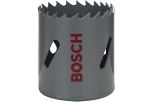 BOSCH ACCESSORIES Bosch Professional Hole Saw HSS Bi-metal for standard adapter (for various materials, Ø 46 mm, accessory rotary drill)
