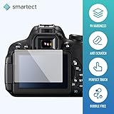 1x Panzerglas Folie für Canon EOS 700D / 750D / 70D / Rebel T5i • Panzerfolie mit 9H Härte • Blasenfreie Montage der Folie • Ultra-Dünn (0.3 mm) • Gerundete Kanten (2.5D) • Displayschutzfolie mit Anti-Fingerabdruck