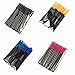 LIFECART 50pcs Disposable Eyelash Brushes Wands Mascara Applicator Makeup Brush Kits - Black