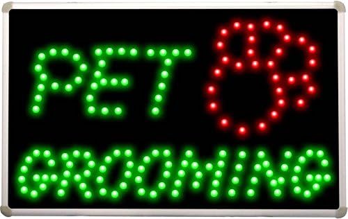 ADVPRO led011 Pet Grooming Dog Shop LED Neon Light Sign