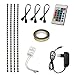 Produktbild ALED LIGHT 4*50cm LED Streifen RGB Farbwechsel/TV Hintergrund Beleuchtung LED Lichtleiste Kit 2M 5050 SMD Stimmungsbeleuchtung mit DC 12V Netzteil und 24 Tasten IR Fernbedienung, 60 LEDS [Energieklasse A+]