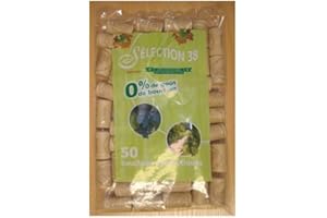 Bouchonnerie Jocondienne 388/50 Bouchon Synthétique Plastique 38 x 22 mm