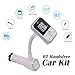 Produktbild FM-Transmitter, Wireless Car Kit mit Doppel-USB-Auto-Ladegert Bluetooth-MP3-Player mit 3.55mm Music Control, Freisprechen Unterstützung SD-Karte / USB für für iPhone 7plus 7 SE 6 6s Plus Samsung GalaxyS8 S6 S7 Edage, iPad, HTC, MP3, MP4 und die meisten Gerte