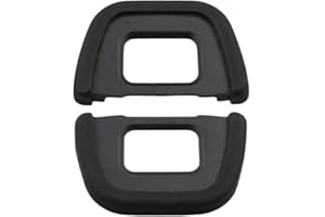 HomyWord (2 piezas) Ocular Visor ocular para Nikon D40 D40x D80 D90 D70S D100 D200 D300 D300S D600 D610 D750 D5000 D5100 D5200 D7000 D7100 Reemplace Nikon DK-23