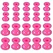 Satinior 20 Pieces Hair Curlers Hair Care Roller No Clip Hair Style Roller for No Heat Hair Styling, Silicone, Pink RS.2369.00