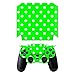 Produktbild Disagu SF-sdi-5547_514 Design Folie für Sony PS 4 Pro mit Controller - Motiv Grün Weiß gepunktet transparent