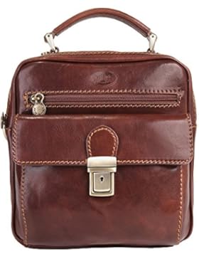 PIKÉ Herrentasche ECHT LEDER braun Herren