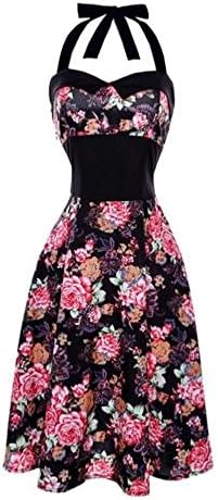 Fun Daisy Clothing 50s 60s Rockabilly Dress Skull Print Swing Pinup Retro Housewife Party Dress