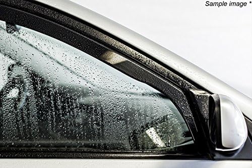 iSpeed Wind Deflectors For FORD FIESTA 2008-2017 mk7 5-doors Hatchback 4-pc ISPEED Tinted Wind Deflectors / Sun Visors /Rain Shield /Wind Shield
