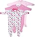 Baby Grow Minni Berry Long Sleeve Cotton Sleep Suit Romper Set of 3 For Girls (3-6M) RS.699.00
