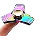 Produktbild Tri Fidget Spinner,Kanke® Mehrfarbig schöne Regenbogen hand Spinner Qualität Titanlegierung alloy Material lange stabel Drehen Schnelle Geschwindigkeit EDC Focus Stress Reducer Spielzeug