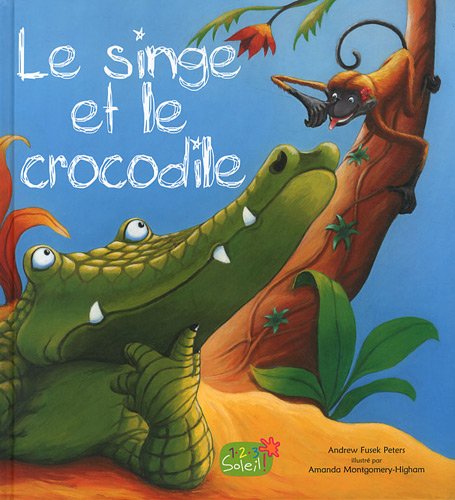 couverture de : Le singe et le crocodile