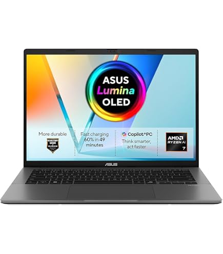 ASUS VivoBook 15 AMD Ryzen 7 8GB RAM 512GB SSD 15.6 Inch Windows