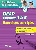 DEAP - Modules 1 à 8 - Exercices corrigés - QCM - QROC - Situations cliniques