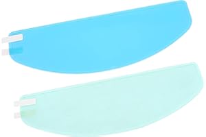 A ABSOPRO Pluie Preuve Anti Fog Film 9.65" x 3.46" pour Casque (Ensemble de 2)