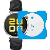 Huawei Watch GT6 41mm İle Uyumlu Kolay Takılabilir Takma Aparatlı Temperli Cam Ekran Koruyucu