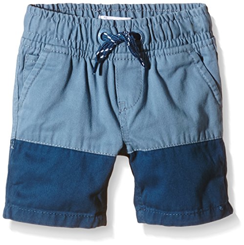 Pumpkin Patch Baby-Boys Connor Pull On Shorts, Niagra Copen Blue, 3-6 Months