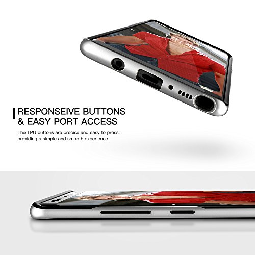 Samsung Galaxy Note 8 Funda  Myriann 2 en 1 Hybrid Anti Fingerprint Slim Fit Soft TPU Cubierta con Pl  stico Duro Resistente a los Par  sitos Scratch Phone Case for Galaxy Note 8