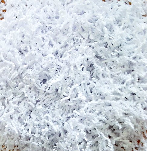 Papier-Füllmaterial für Geschenke oder Deko weiß - 500 gr