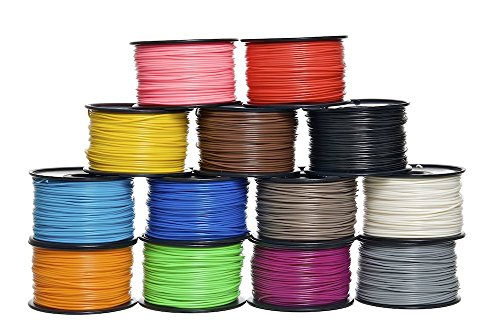 CLP 3D Drucker Filament aus PLA (1 kg) schwarz, Durchmesser: 1,75 mm - 2